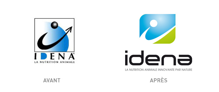 idena évolution de logo