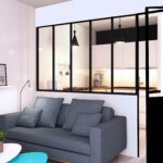 Illustration 3D d'un intérieur