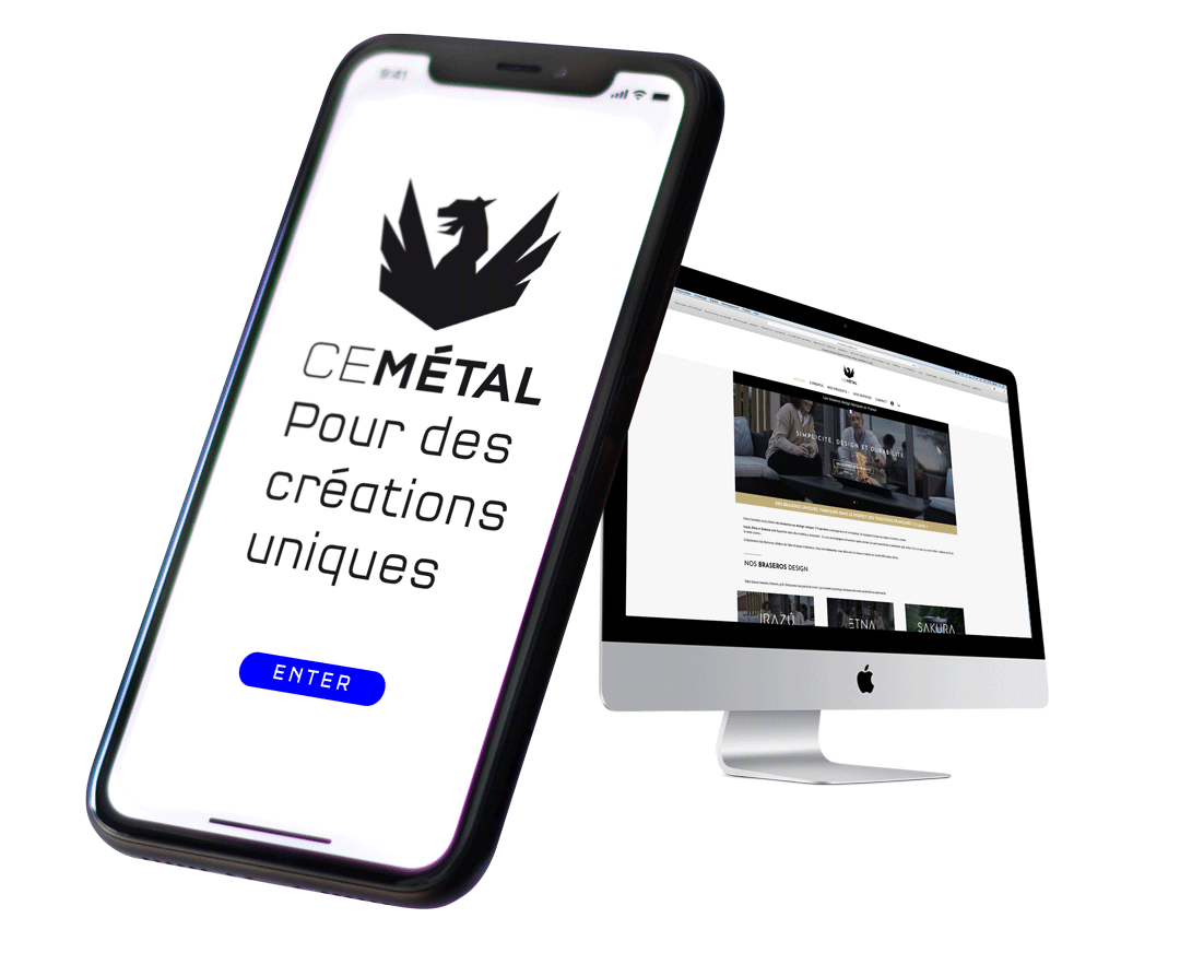 cemetal-logo-smartphone-iphone-imac exemple de plan de communication