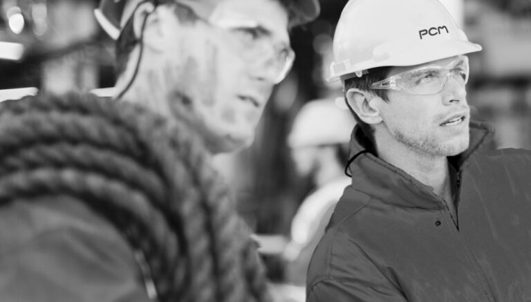 Les professionnels de PCM en pleine action