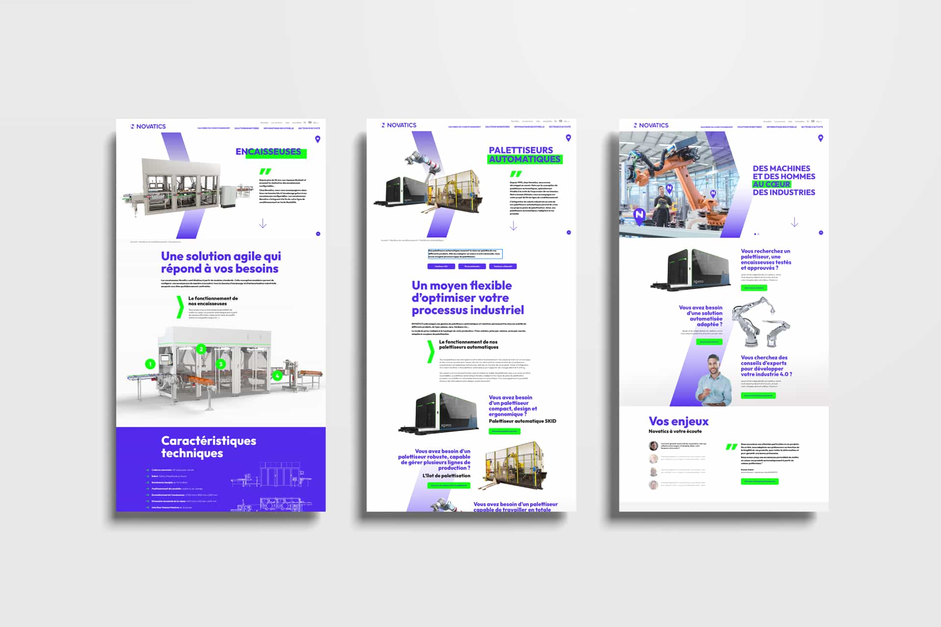novatics-site-web-interface-ui-maquettes Maquette du site Novatics