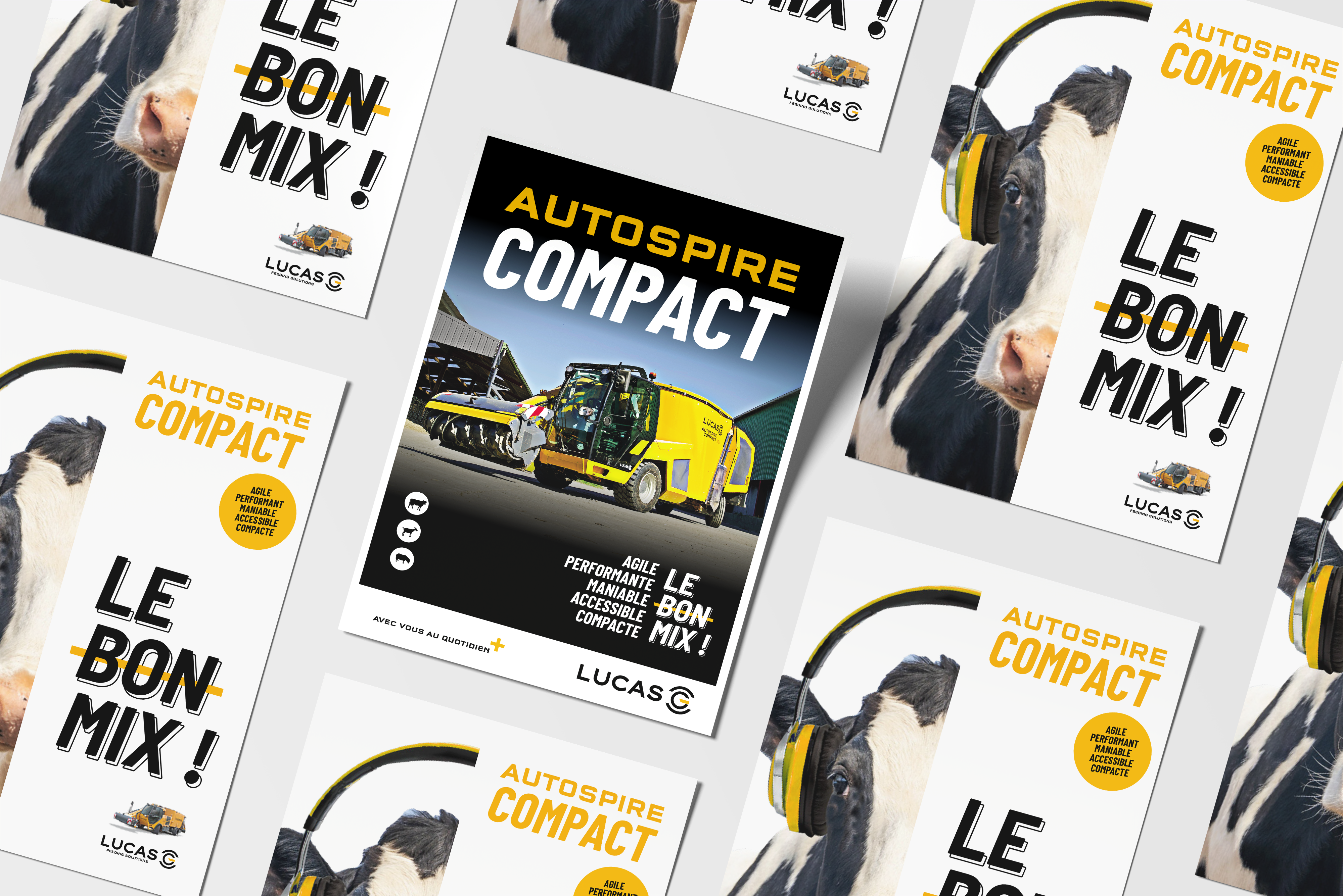 Visuel du concept de communication Le Bon Mix