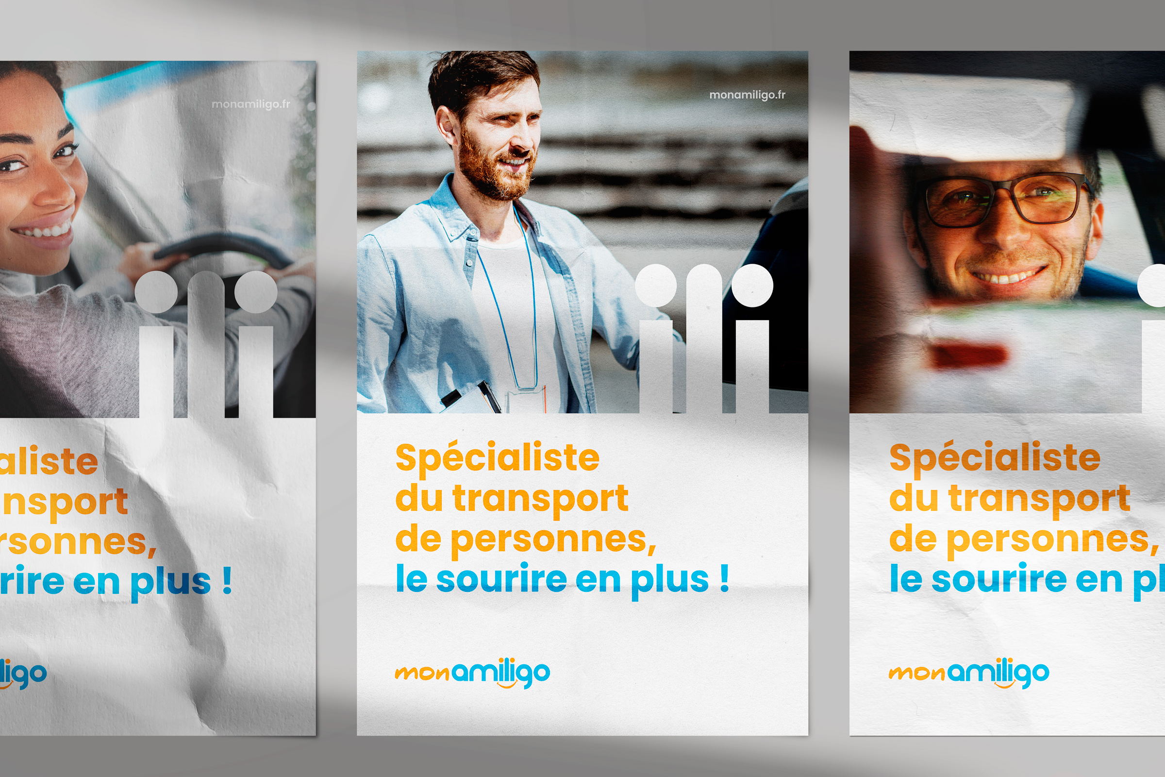 Affiches pour la promotion de Monamiligo