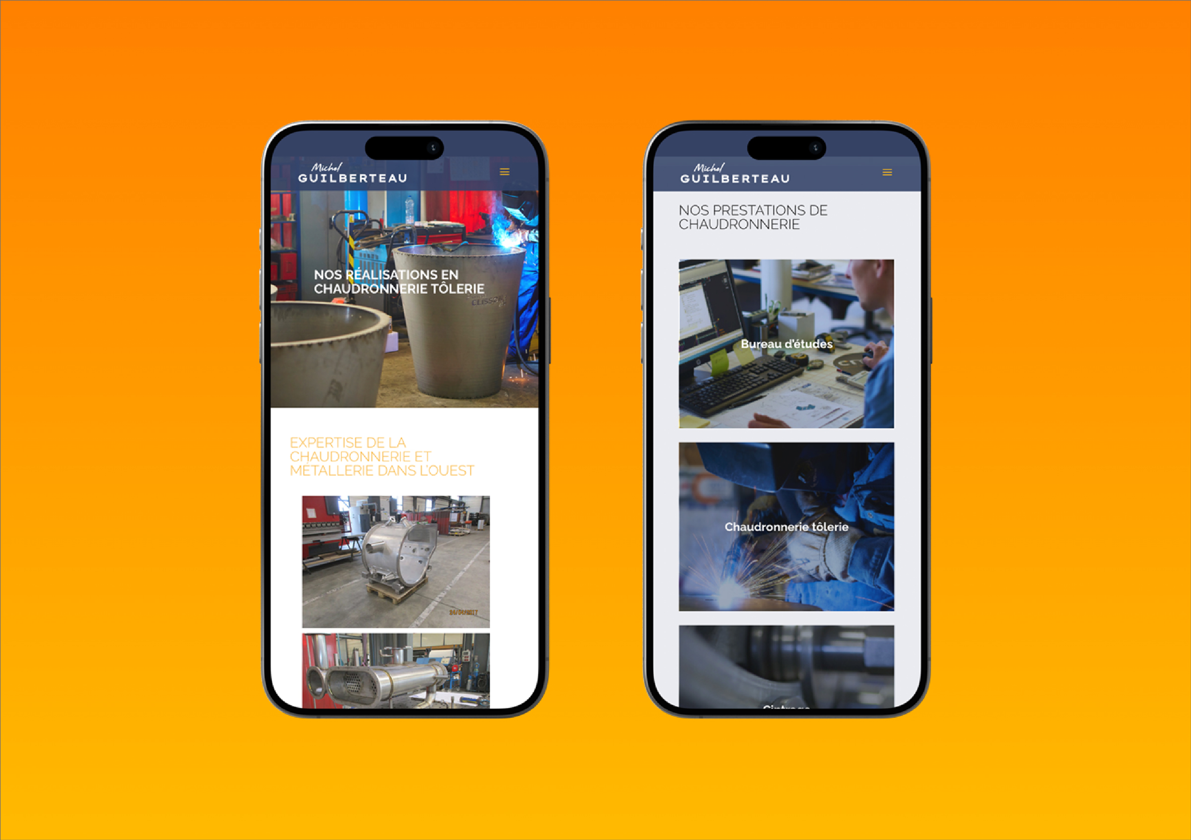 Site Guilberteau version responsive